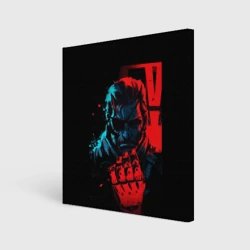 Холст квадратный Metal Gear - Snake 