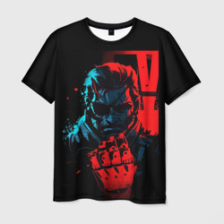 Metal Gear - Snake  – Мужская футболка 3D с принтом купить со скидкой в -26%