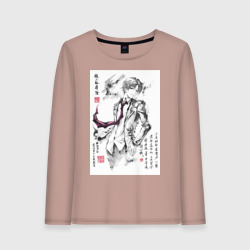 Женский лонгслив хлопок Киётака Аянокоджи арт