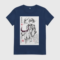 Женская футболка хлопок Киётака Аянокоджи арт