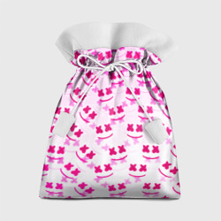 Marshmello pink colors – Подарочный 3D мешок с принтом купить со скидкой в -13%