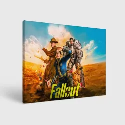 Холст прямоугольный Fallout all
