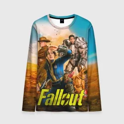 Мужской лонгслив 3D Fallout all