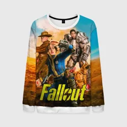 Мужской свитшот 3D Fallout all