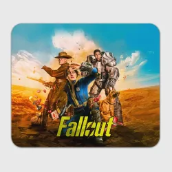 Прямоугольный коврик для мышки Fallout all