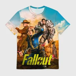 Мужская футболка 3D Fallout all