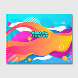 Альбом для рисования Abiotic Factor цветное безумие