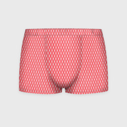 Розовый паттерн сетка – Мужские трусы 3D с принтом купить