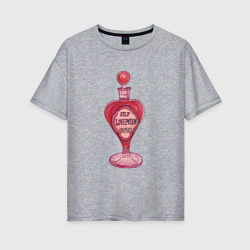 Люблю себя зелье – Женская футболка хлопок Oversize с принтом купить со скидкой в -16%