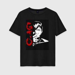 Женская футболка хлопок Oversize Эйкити Онидзука GTO