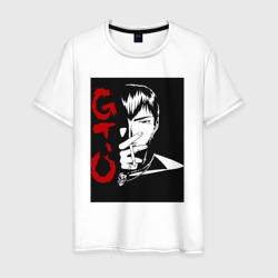 Эйкити Онидзука GTO – Мужская футболка хлопок с принтом купить со скидкой в -20%