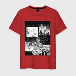 Эйкити Онидзука коллаж – Мужская футболка хлопок с принтом купить со скидкой в -20%