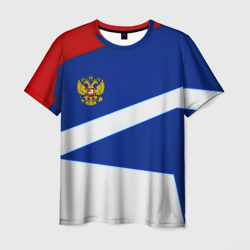 Россия спортивная коллекция геометрия – Мужская футболка 3D с принтом купить со скидкой в -26%