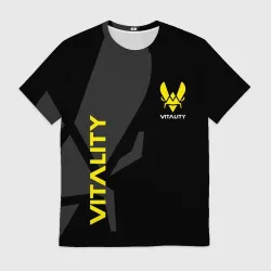 Мужская футболка 3D Команда Vitality