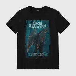 Мужская футболка хлопок Leos Hellscream Одиночество