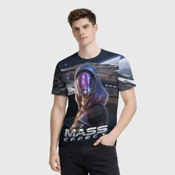 Мужская футболка 3D Mass Effect ТалиЗора - фото 2