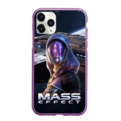 Чехол для iPhone 11 Pro Max матовый Mass Effect ТалиЗора
