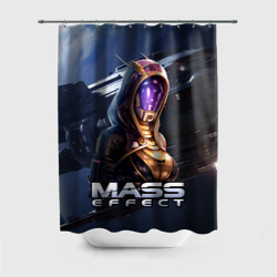 Штора 3D для ванной Mass Effect  Тали Зора