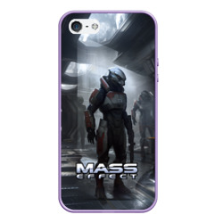 Mass Effect game - пришелец – Чехол для iPhone 5/5S матовый с принтом купить