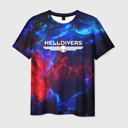 Helldivers space steel – Мужская футболка 3D с принтом купить со скидкой в -26%