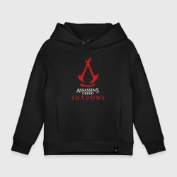 Детское худи Oversize хлопок Assassins creed shadows logo