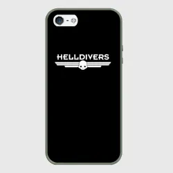 Чехол для iPhone 5/5S матовый Helldivers шутер