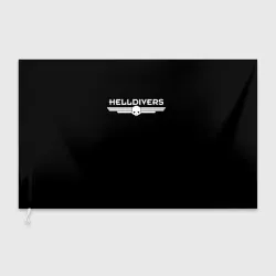 Флаг 3D Helldivers шутер