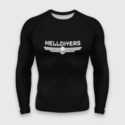 Мужской рашгард 3D Helldivers шутер