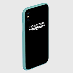 Чехол для iPhone XS Max матовый Helldivers шутер - фото 2