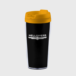 Термокружка-непроливайка Helldivers шутер