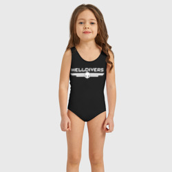 Детский купальник 3D Helldivers шутер