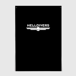 Постер Helldivers шутер