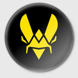 Vitality - желтый логотип – Значок с принтом купить