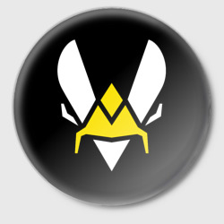Vitality - цветной логотип – Значок с принтом купить