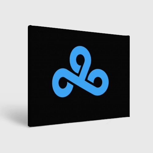 Холст прямоугольный Cloud9 - logo