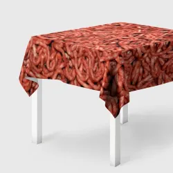 Скатерть 3D Мясной фарш текстура