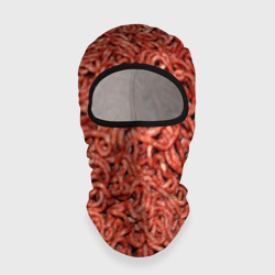 Балаклава 3D Мясной фарш текстура