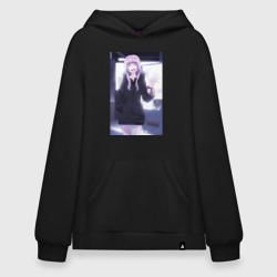 Худи SuperOversize хлопок Надзуна Нанакуса - Песнь ночных сов