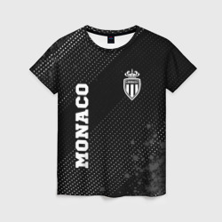Monaco sport на темном фоне вертикально – Женская футболка 3D с принтом купить со скидкой в -26%