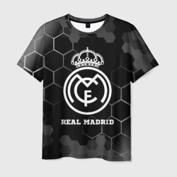 Real Madrid sport на темном фоне – Мужская футболка 3D с принтом купить со скидкой в -26%