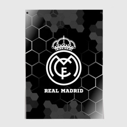 Real Madrid sport на темном фоне – Постер с принтом купить