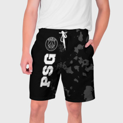 PSG sport на темном фоне по-вертикали – Мужские шорты 3D с принтом купить