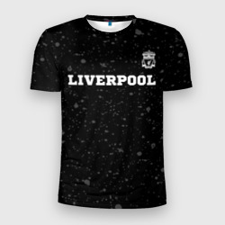 Liverpool sport на темном фоне посередине – Мужская футболка 3D Slim с принтом купить со скидкой в -9%