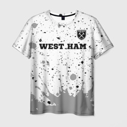 West Ham sport на светлом фоне посередине – Мужская футболка 3D с принтом купить со скидкой в -26%