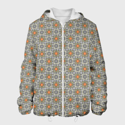 Геометрический разноцветный узор  – Мужская куртка 3D с принтом купить со скидкой в -10%
