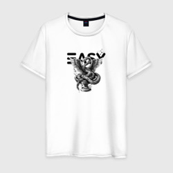 Мудрый змей – Мужская футболка хлопок с принтом купить со скидкой в -20%