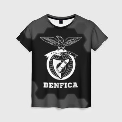 Benfica sport на темном фоне – Женская футболка 3D с принтом купить со скидкой в -26%