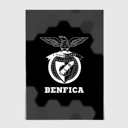 Benfica sport на темном фоне – Постер с принтом купить