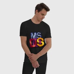 Мужская пижама хлопок Ms DOS - фото 2