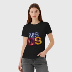 Женская футболка хлопок Ms DOS - фото 2